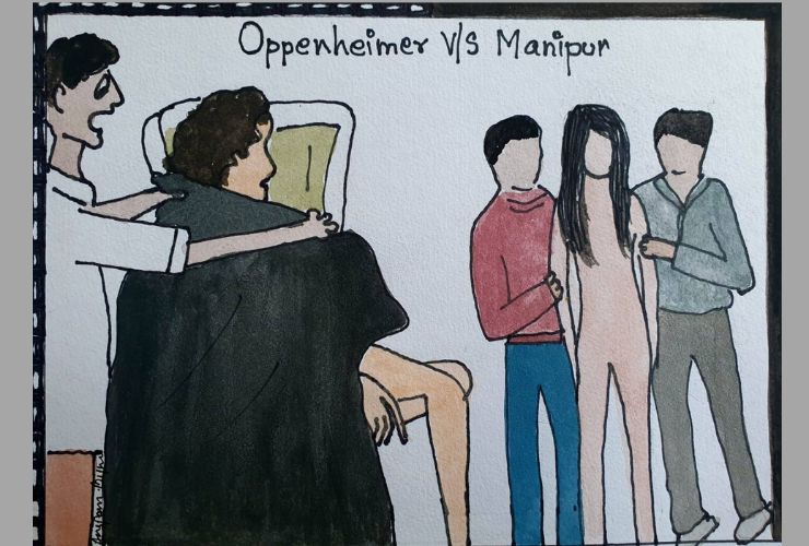 #Oppenheimer vs #Manipur
