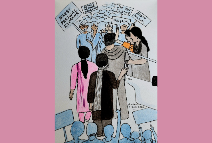 All-women police team arrests rape-accused politician Prajwal Revanna